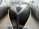 formverleimte H-Jolle mit Carbon-Au&szlig;enlage: Meisterboot IDM 2009, 2010, 2011 und 2012